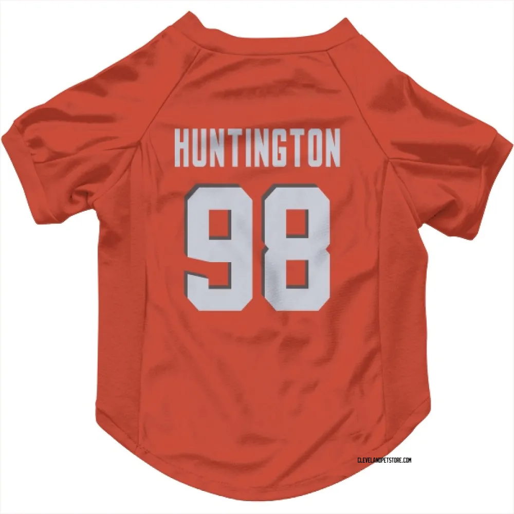 Cleveland Browns Adin Huntington Orange Pet Jersey for Dog & Cat
