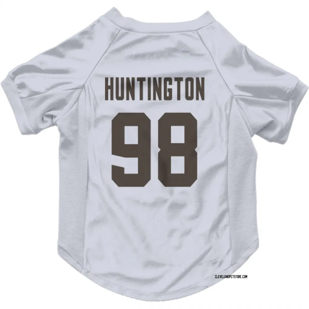 Cleveland Browns Adin Huntington White Pet Jersey for Dog & Cat