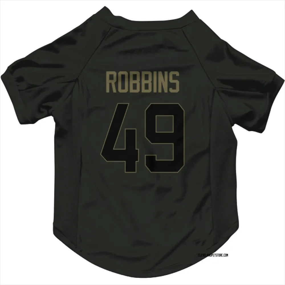 Cleveland Browns Aidan Robbins Black Service Pet Jersey for Dog & Cat