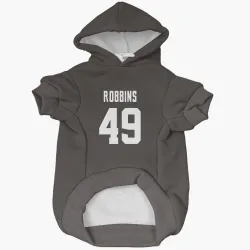 Cleveland Browns Aidan Robbins Brown Pet Hoodie for Dog & Cat