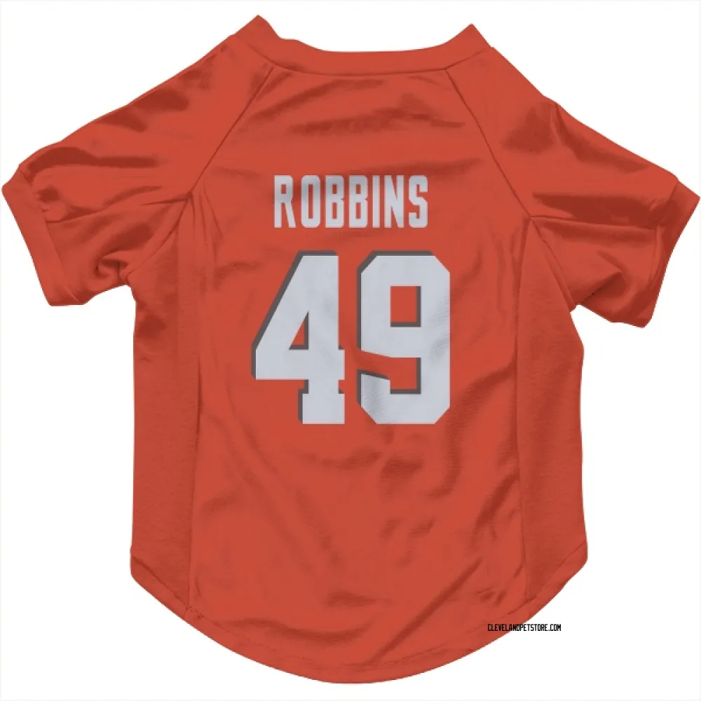 Cleveland Browns Aidan Robbins Orange Pet Jersey for Dog & Cat