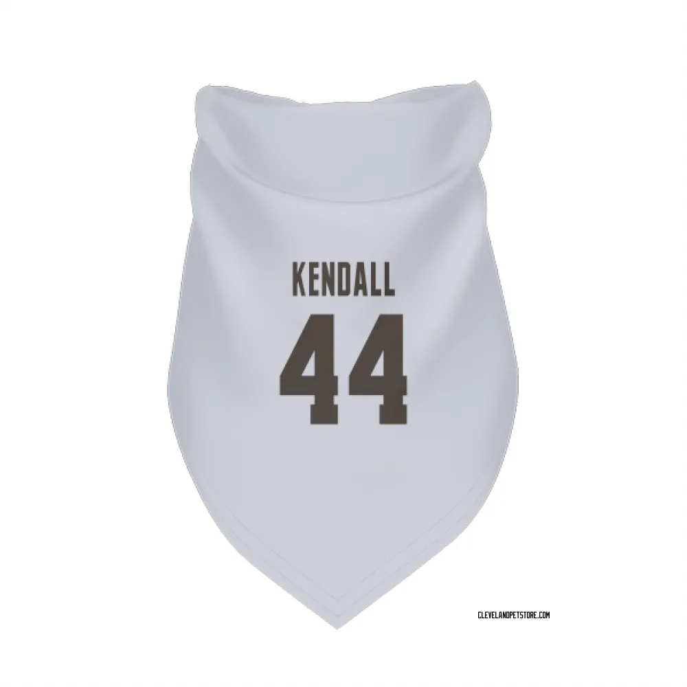 Cleveland Browns Anthony Kendall White Pet Bandana for Dog & Cat