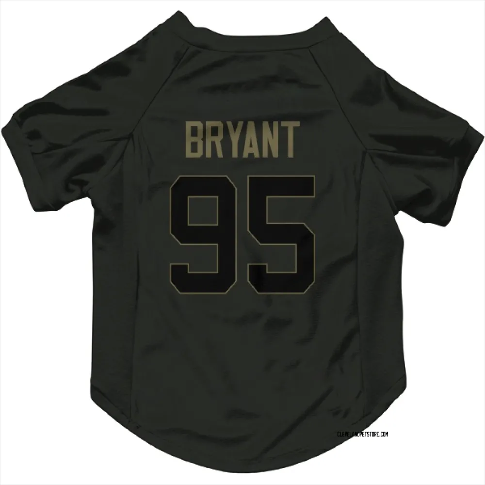 Cleveland Browns Armonty Bryant Black Service Pet Jersey for Dog & Cat