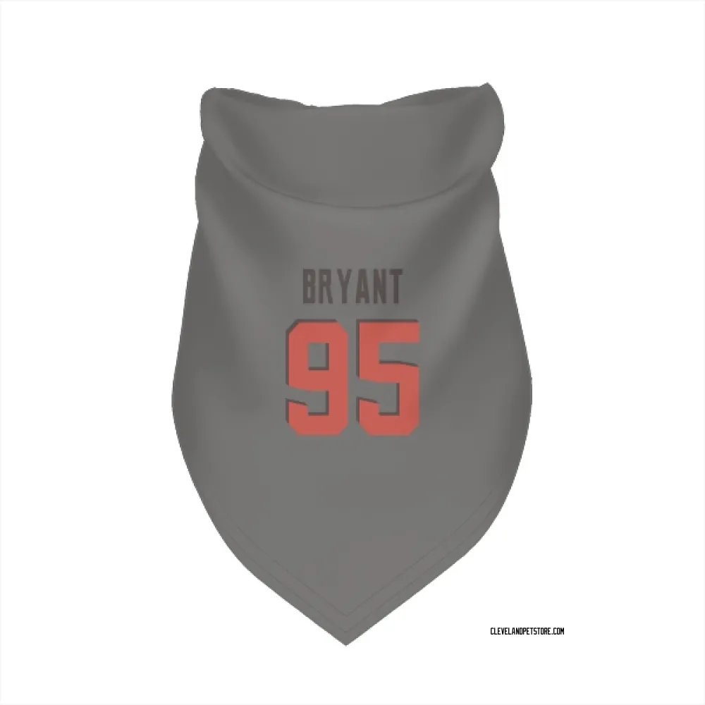 Cleveland Browns Armonty Bryant Gray Pet Bandana for Dog & Cat