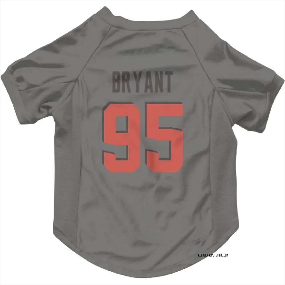 Cleveland Browns Armonty Bryant Gray Pet Jersey for Dog & Cat