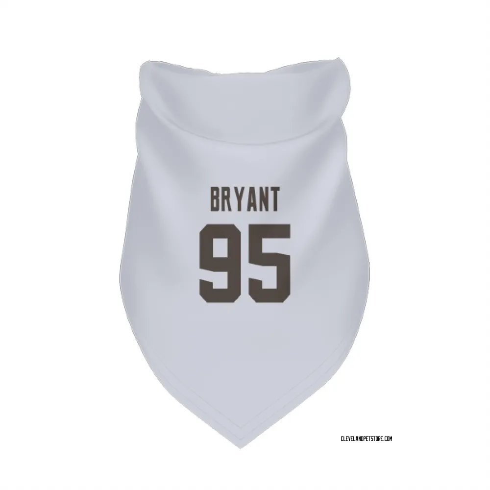 Cleveland Browns Armonty Bryant White Pet Bandana for Dog & Cat