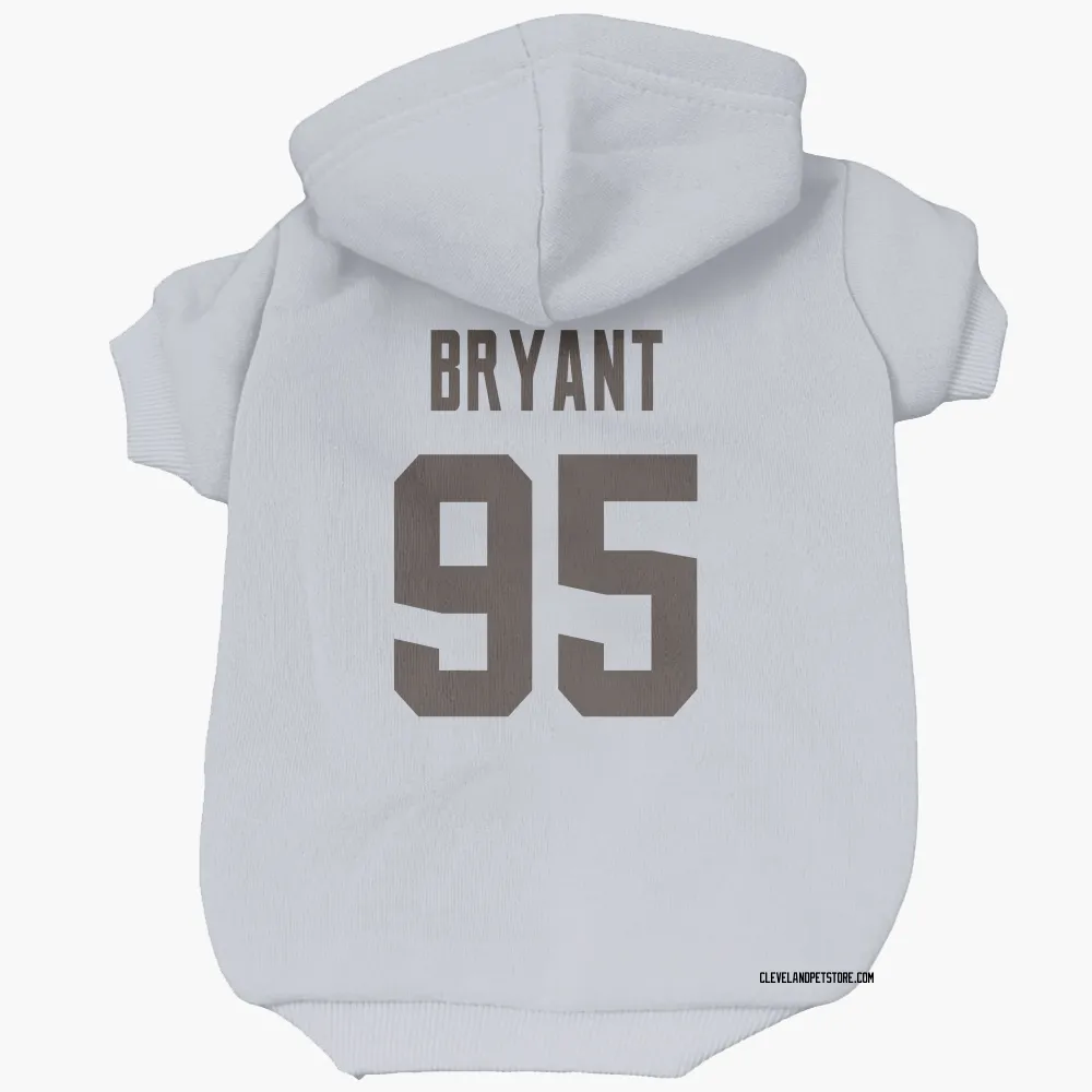 Cleveland Browns Armonty Bryant White Pet Hoodie for Dog & Cat