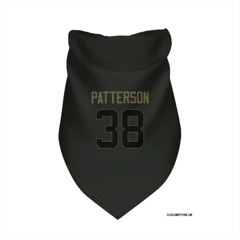 Cleveland Browns Ben Patterson Black Service Pet Bandana for Dog & Cat