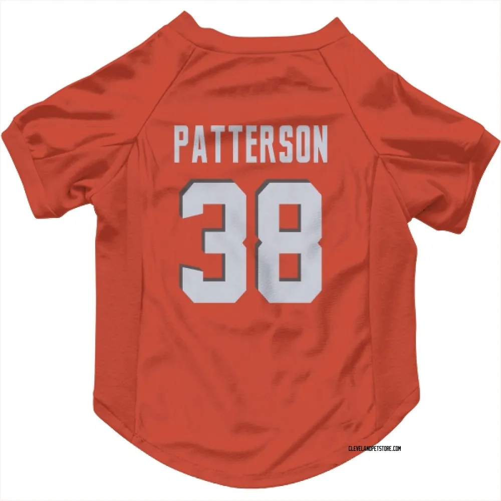 Cleveland Browns Ben Patterson Orange Pet Jersey for Dog & Cat