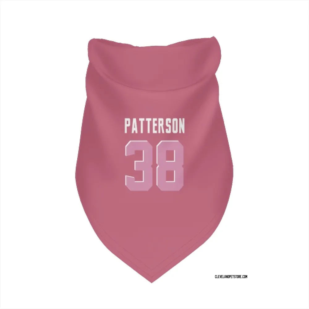 Cleveland Browns Ben Patterson Pink Pet Bandana for Dog & Cat