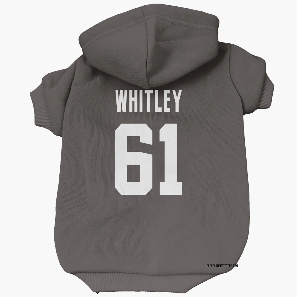 Cleveland Browns Benton Whitley Brown Pet Hoodie for Dog & Cat