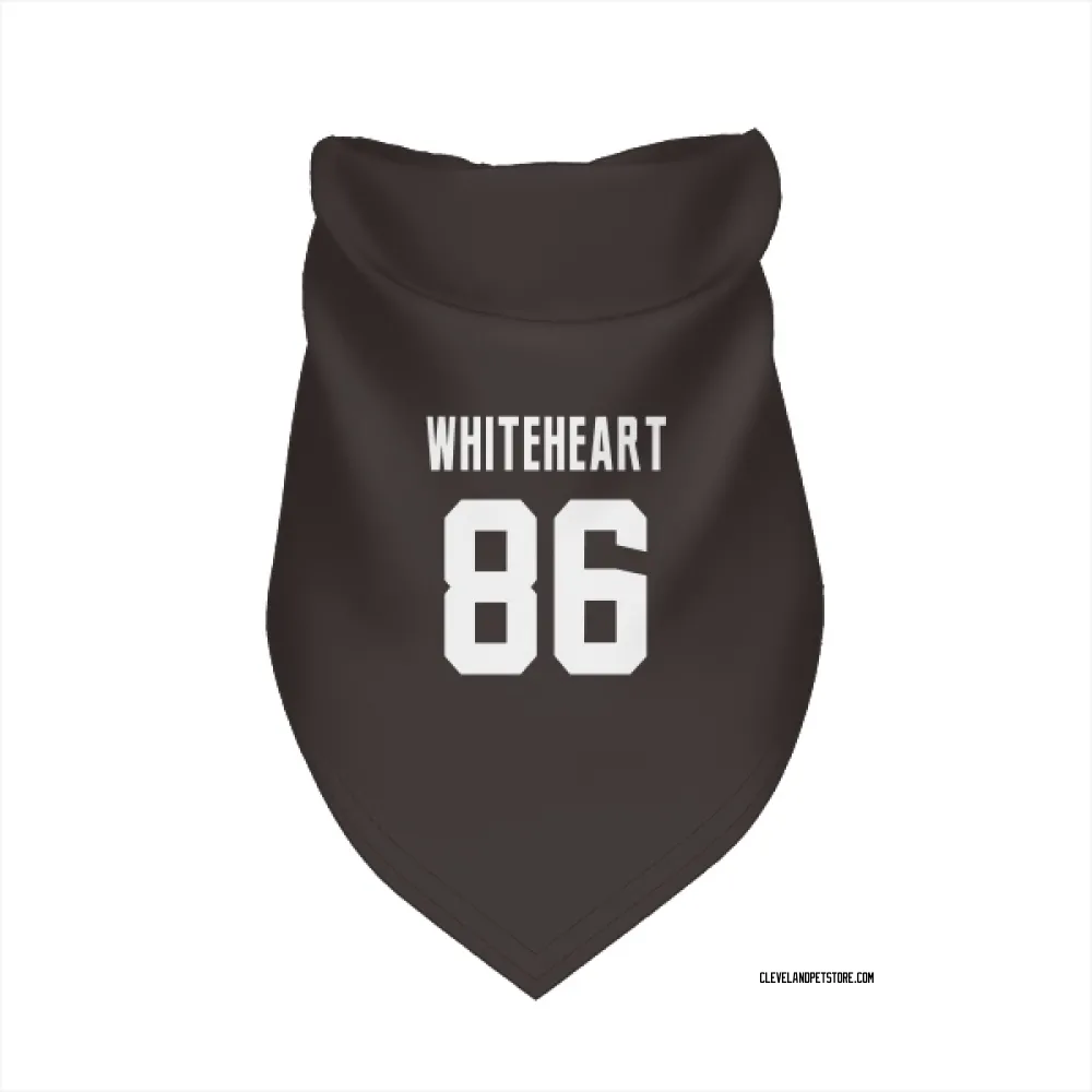 Cleveland Browns Blake Whiteheart Brown Pet Bandana for Dog & Cat
