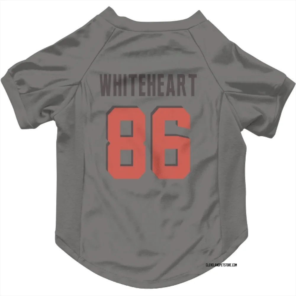 Cleveland Browns Blake Whiteheart Gray Pet Jersey for Dog & Cat