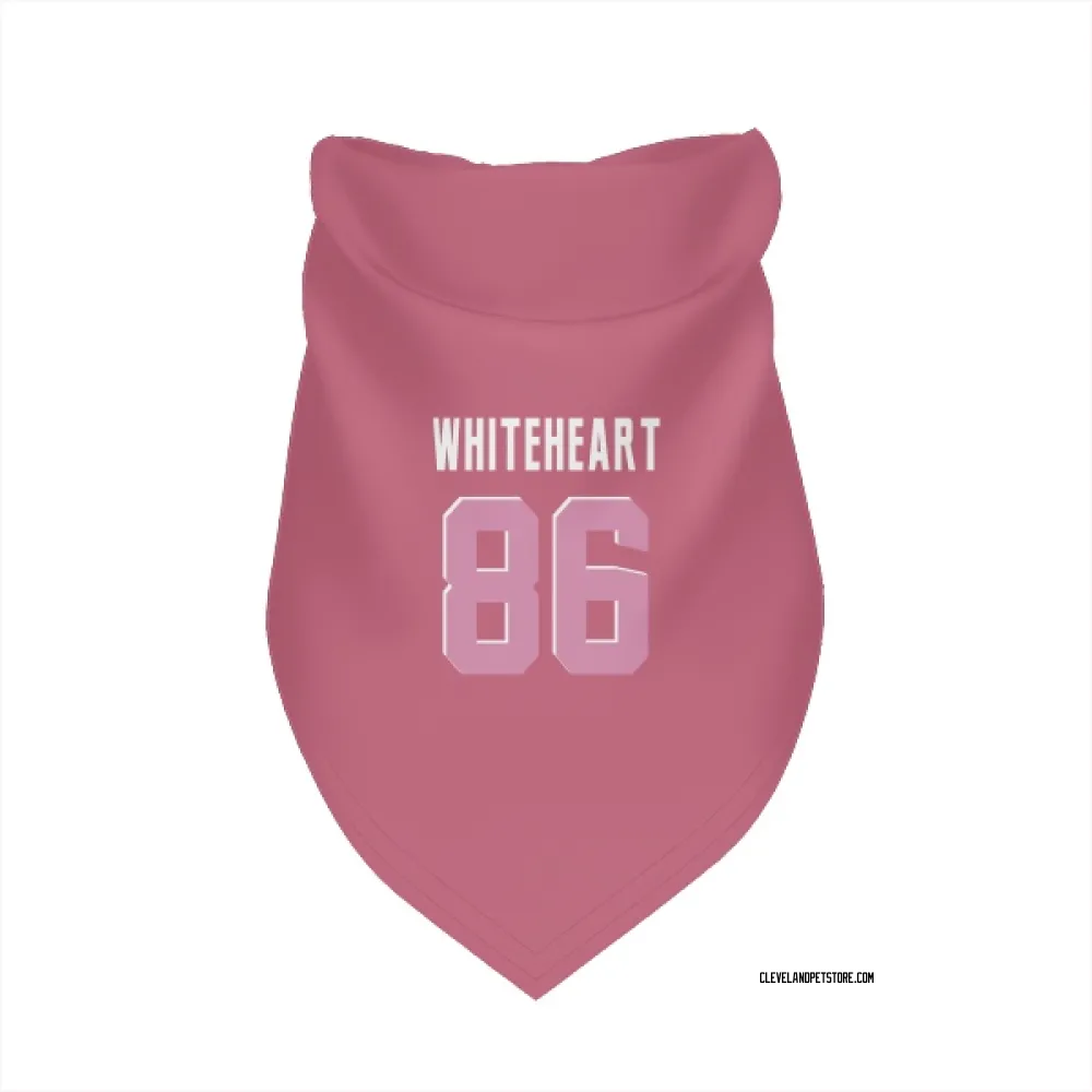 Cleveland Browns Blake Whiteheart Pink Pet Bandana for Dog & Cat