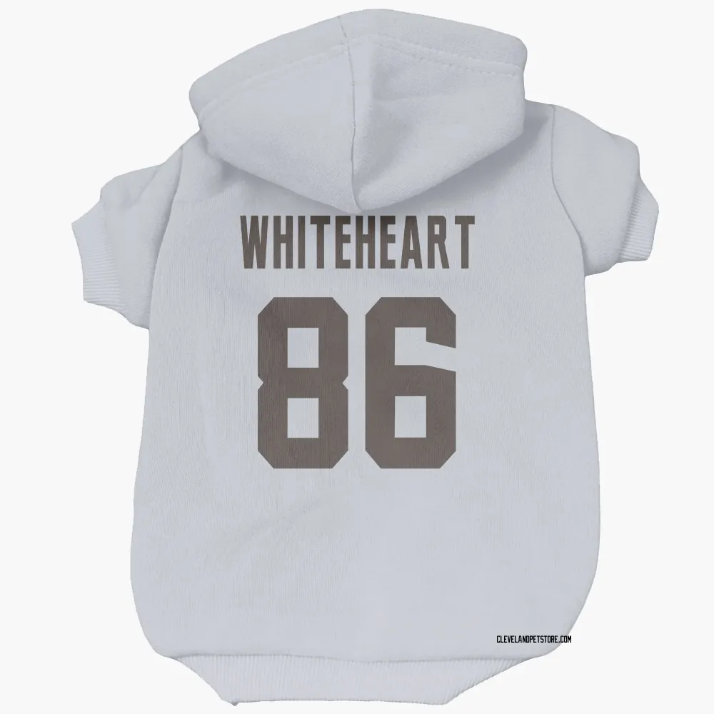 Cleveland Browns Blake Whiteheart White Pet Hoodie for Dog & Cat