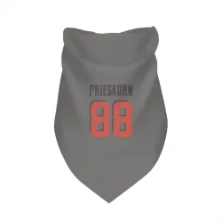 Cleveland Browns Caden Prieskorn Gray Pet Bandana for Dog & Cat