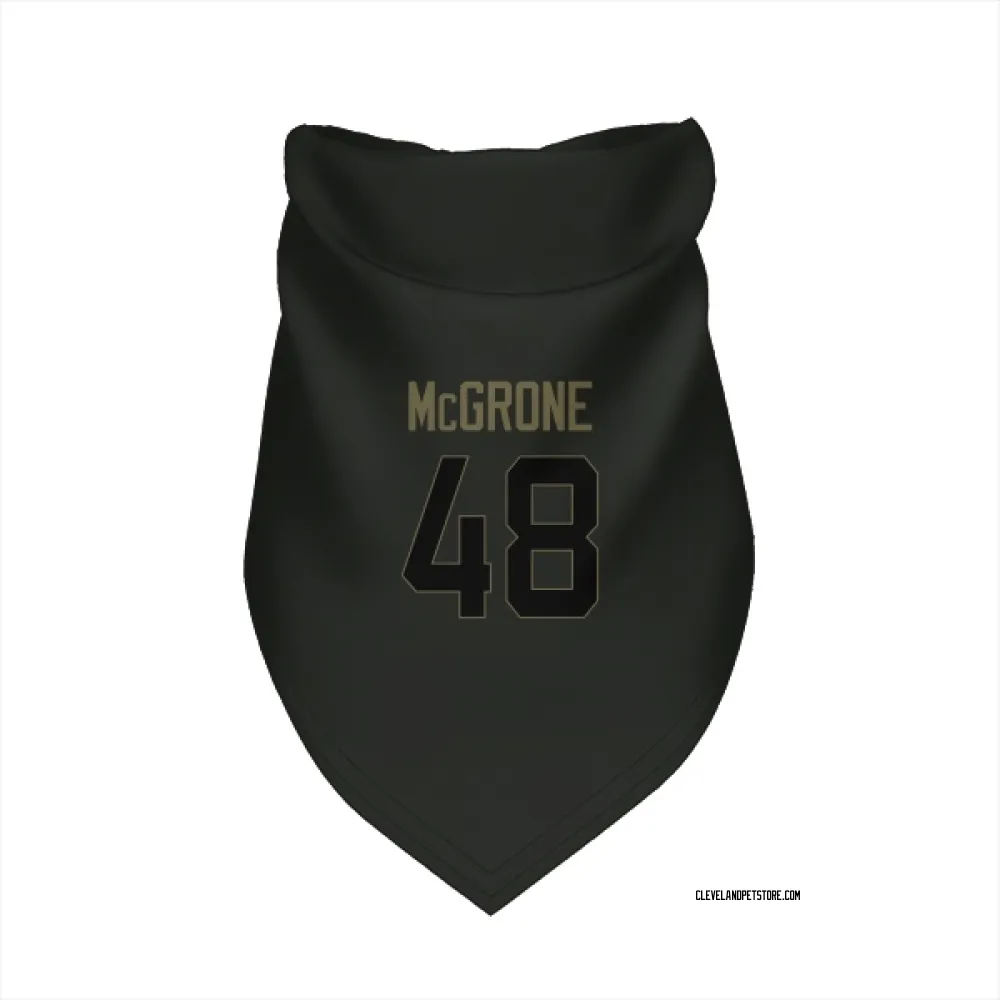 Cleveland Browns Cameron McGrone Black Service Pet Bandana for Dog & Cat