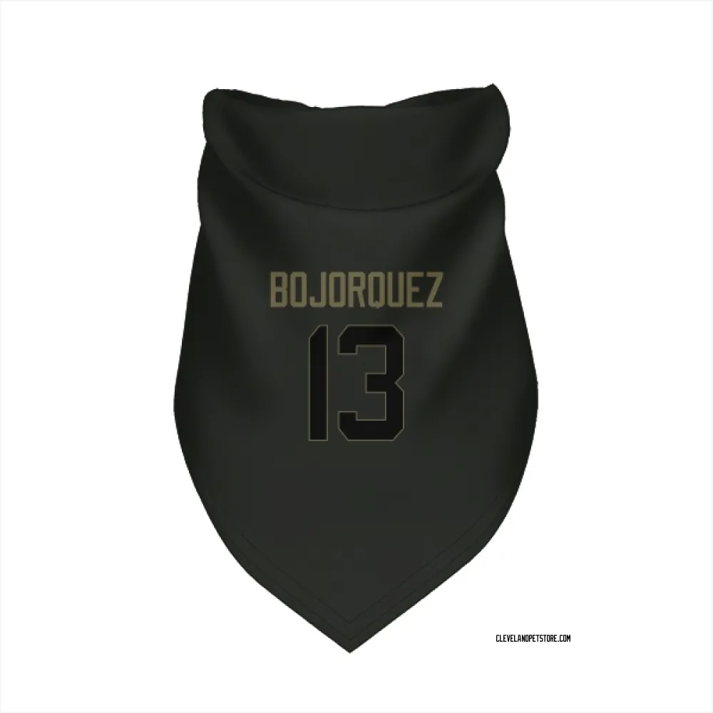 Cleveland Browns Corey Bojorquez Black Service Pet Bandana for Dog & Cat