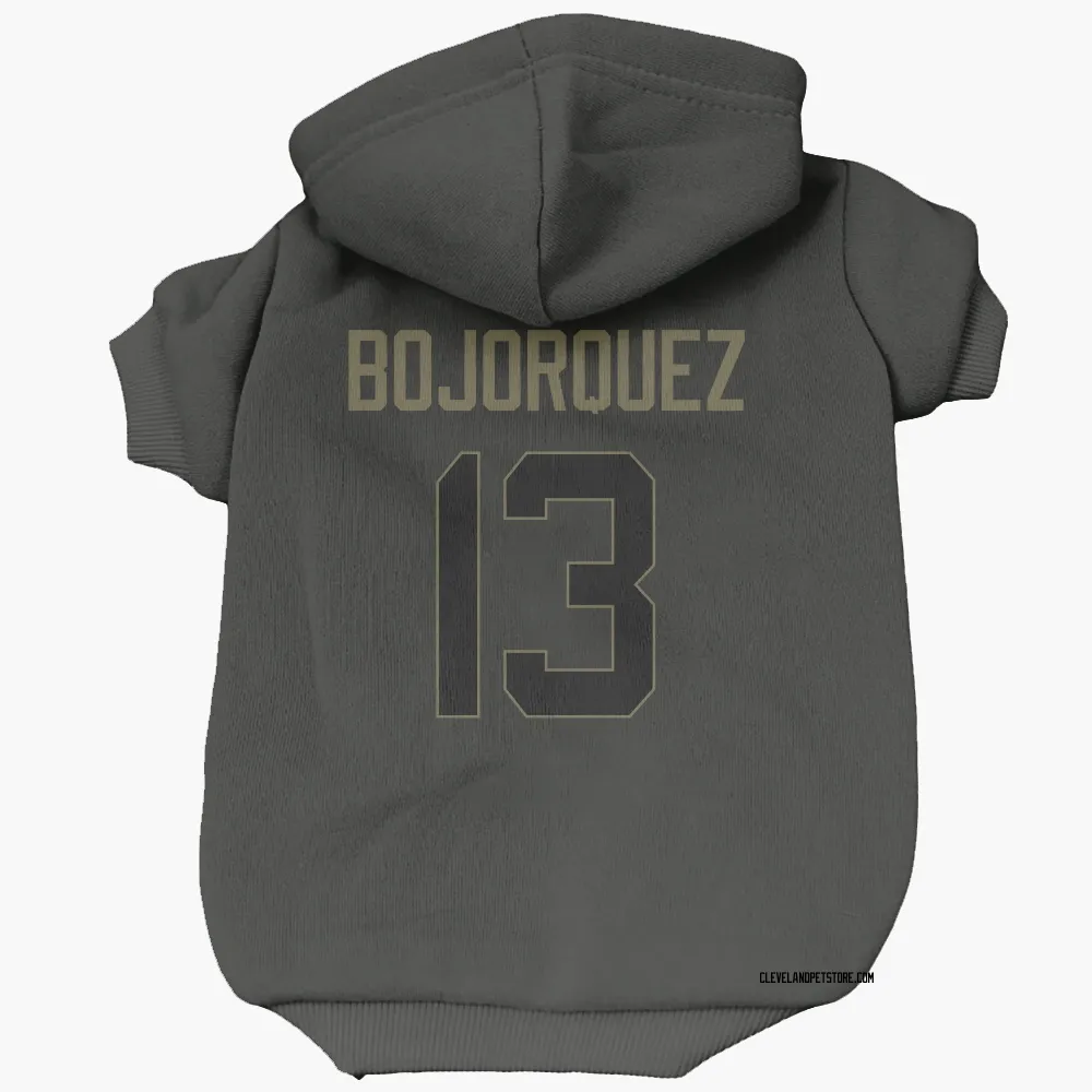 Cleveland Browns Corey Bojorquez Black Service Pet Hoodie for Dog & Cat