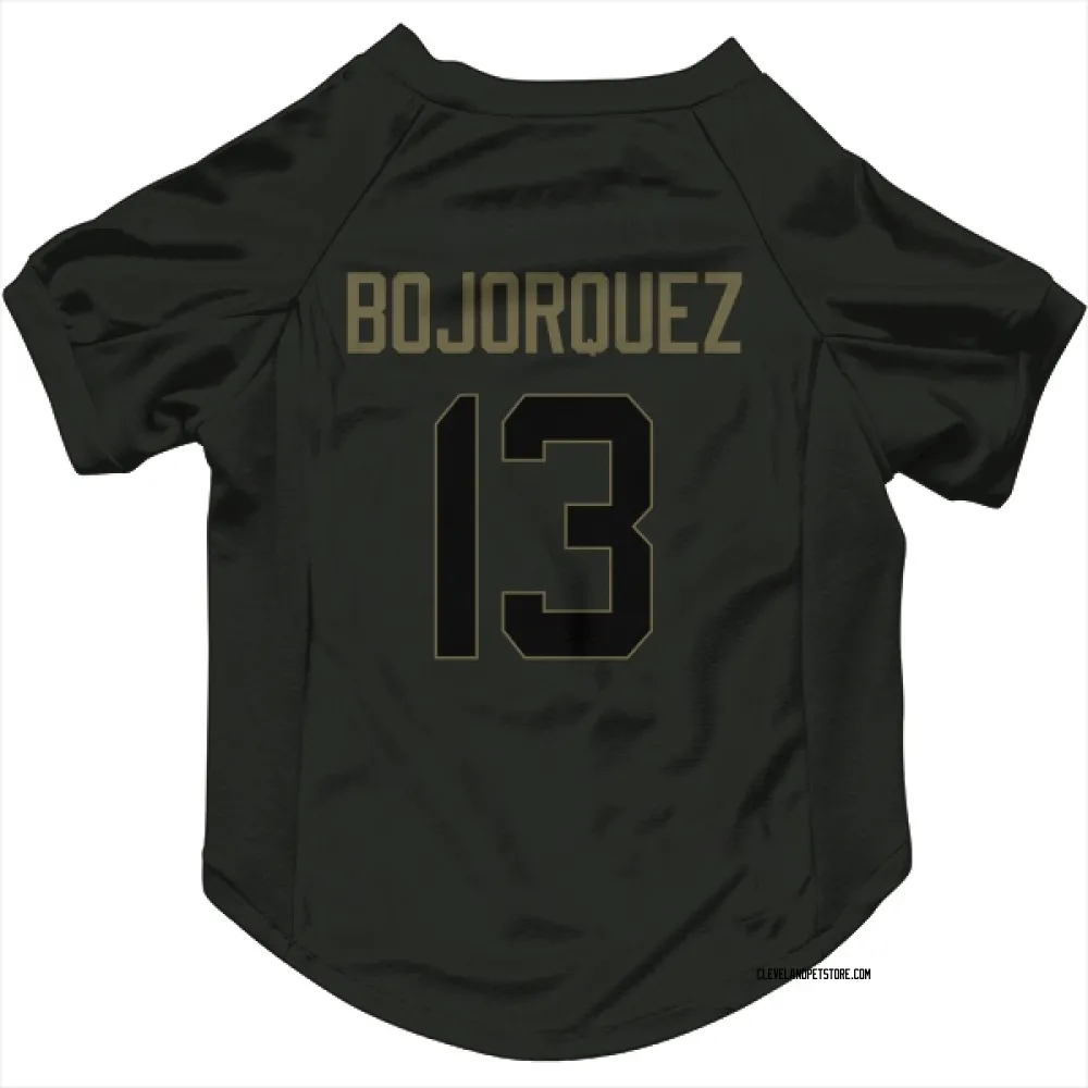 Cleveland Browns Corey Bojorquez Black Service Pet Jersey for Dog & Cat