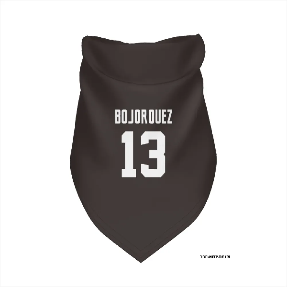 Cleveland Browns Corey Bojorquez Brown Pet Bandana for Dog & Cat