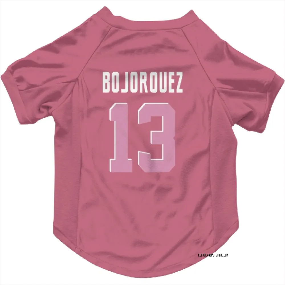 Cleveland Browns Corey Bojorquez Pink Pet Jersey for Dog & Cat