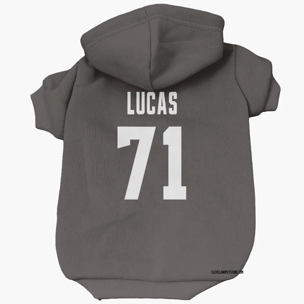 Cleveland Browns Cornelius Lucas Brown Pet Hoodie for Dog & Cat