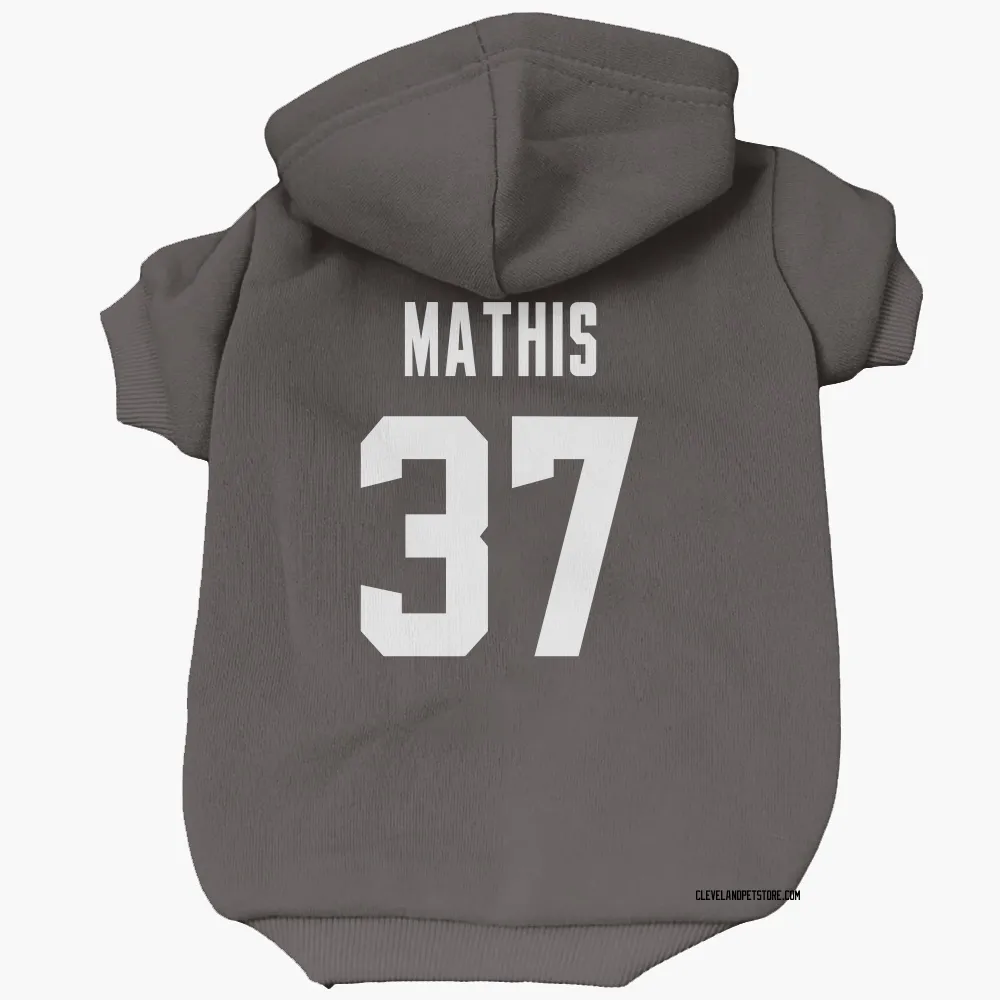 Cleveland Browns Damarri Mathis Brown Pet Hoodie for Dog & Cat