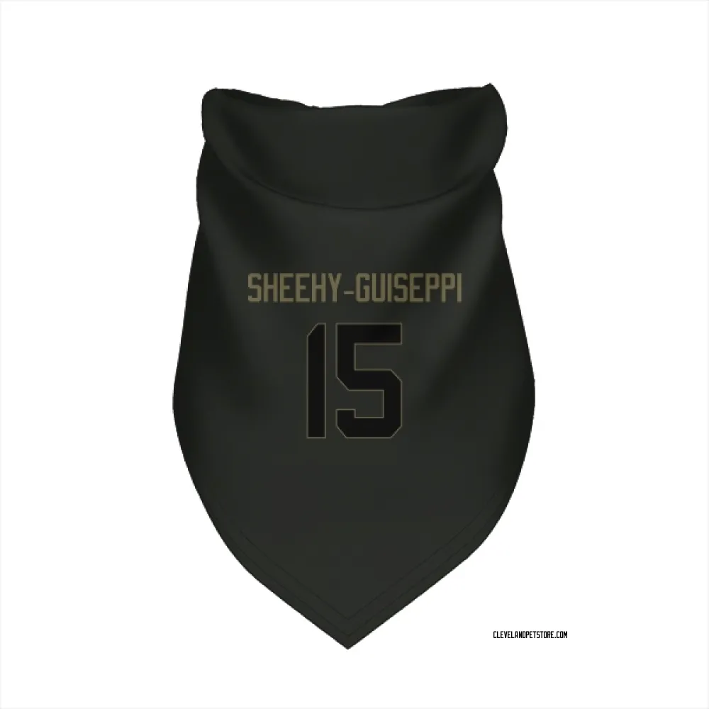 Cleveland Browns Damon Sheehy-Guiseppi Black Service Pet Bandana for Dog & Cat