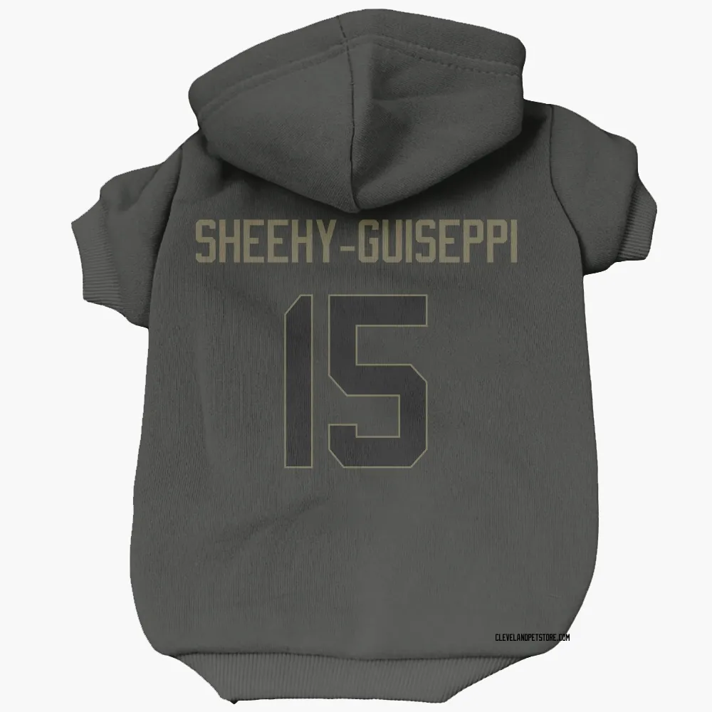 Cleveland Browns Damon Sheehy-Guiseppi Black Service Pet Hoodie for Dog & Cat