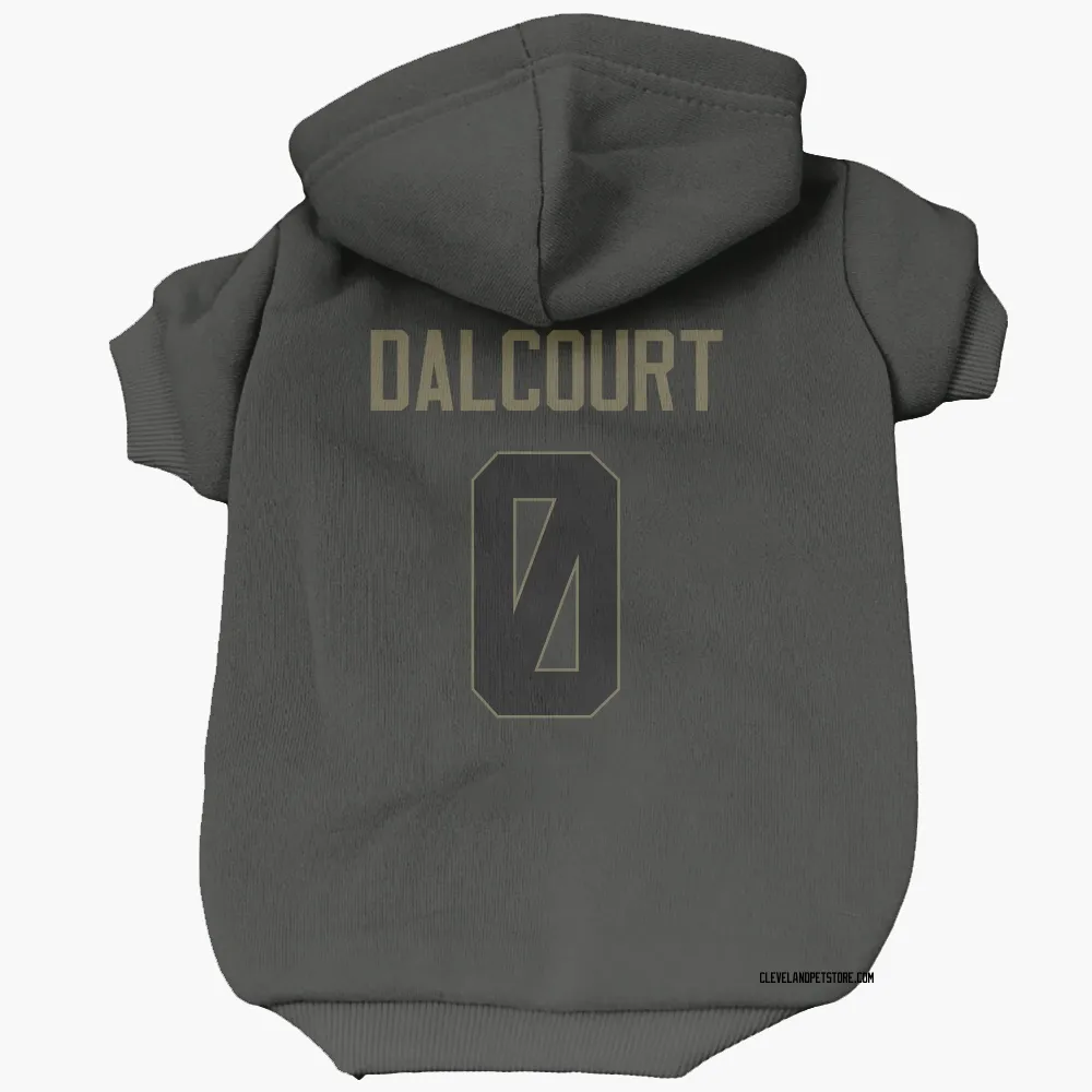 Cleveland Browns Darrian Dalcourt Black Service Pet Hoodie for Dog & Cat