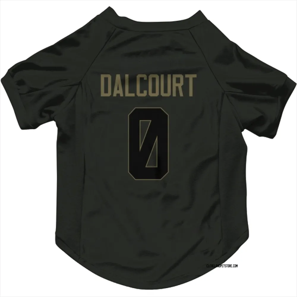 Cleveland Browns Darrian Dalcourt Black Service Pet Jersey for Dog & Cat