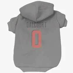 Cleveland Browns Darrian Dalcourt Gray Pet Hoodie for Dog & Cat