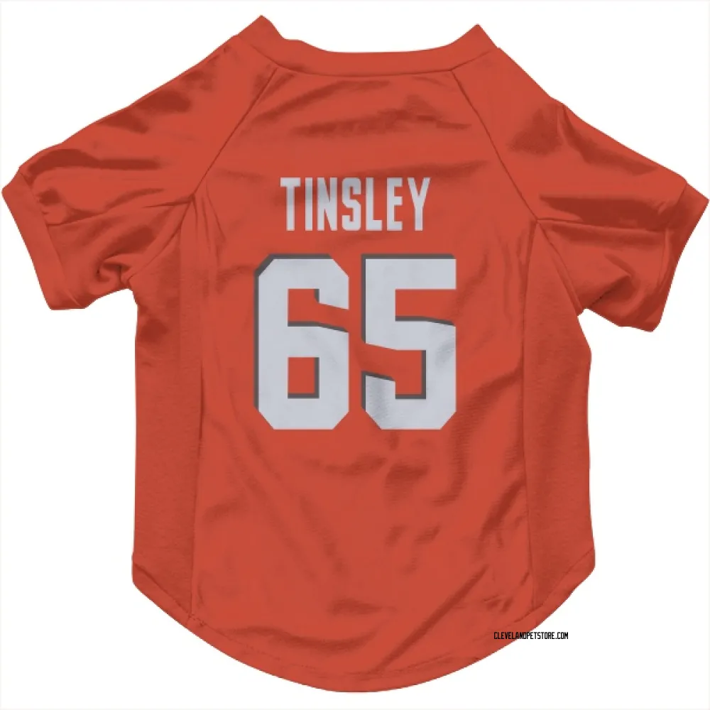 Cleveland Browns Dartanyan Tinsley Orange Pet Jersey for Dog & Cat