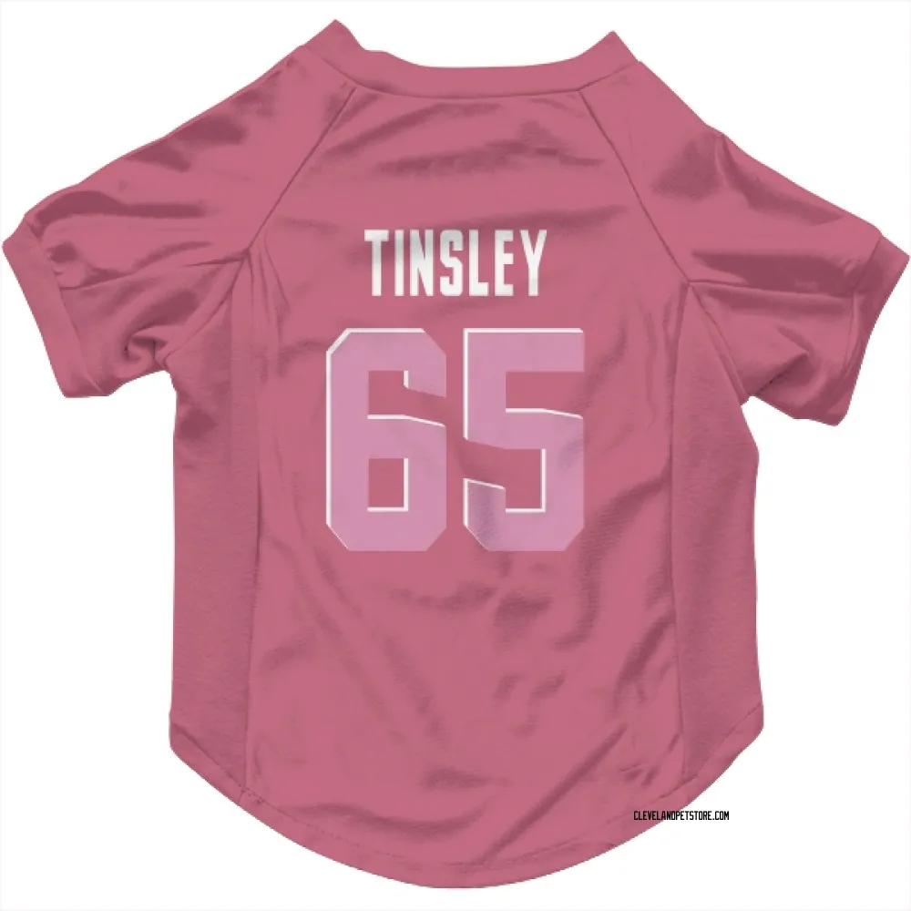 Cleveland Browns Dartanyan Tinsley Pink Pet Jersey for Dog & Cat