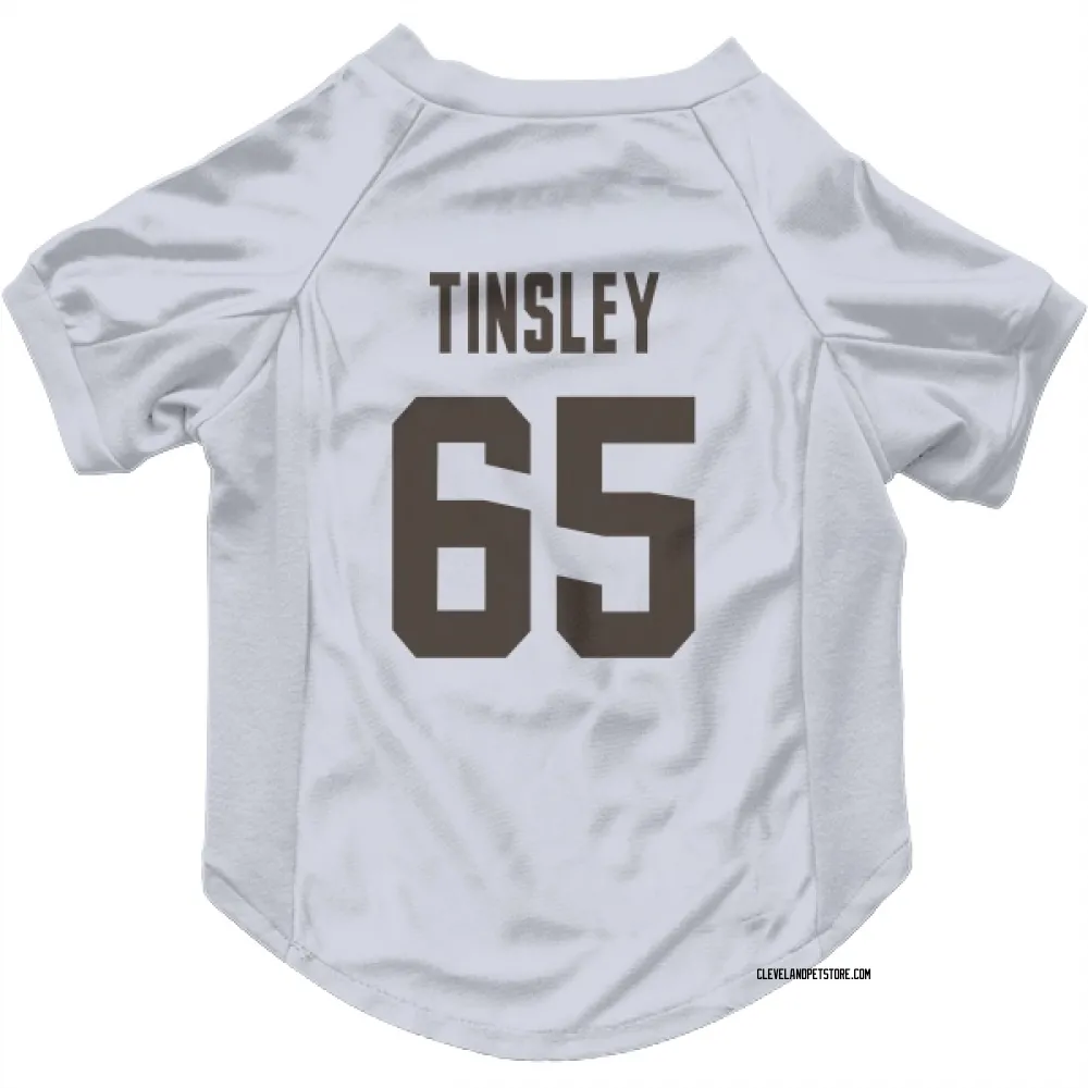 Cleveland Browns Dartanyan Tinsley White Pet Jersey for Dog & Cat