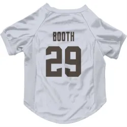 Cleveland Browns Davon Booth White Pet Jersey for Dog & Cat