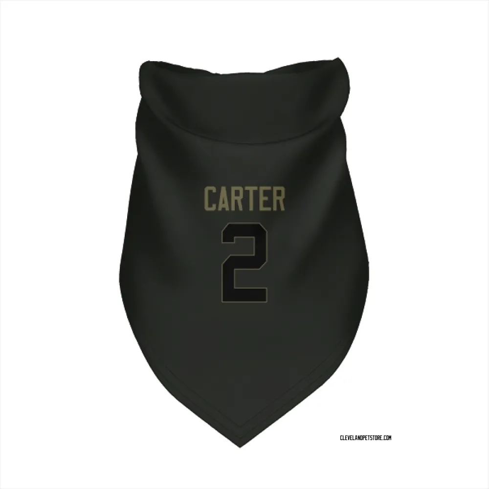 Cleveland Browns DeAndre Carter Black Service Pet Bandana for Dog & Cat