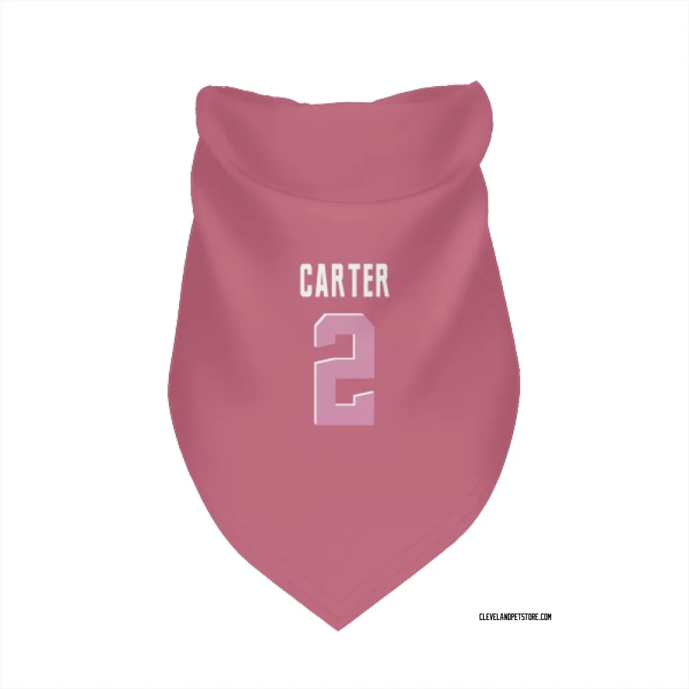 Cleveland Browns DeAndre Carter Pink Pet Bandana for Dog & Cat