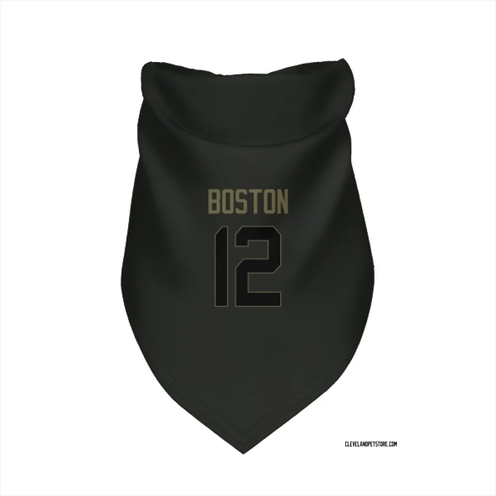 Cleveland Browns Denzel Boston Black Service Pet Bandana for Dog & Cat