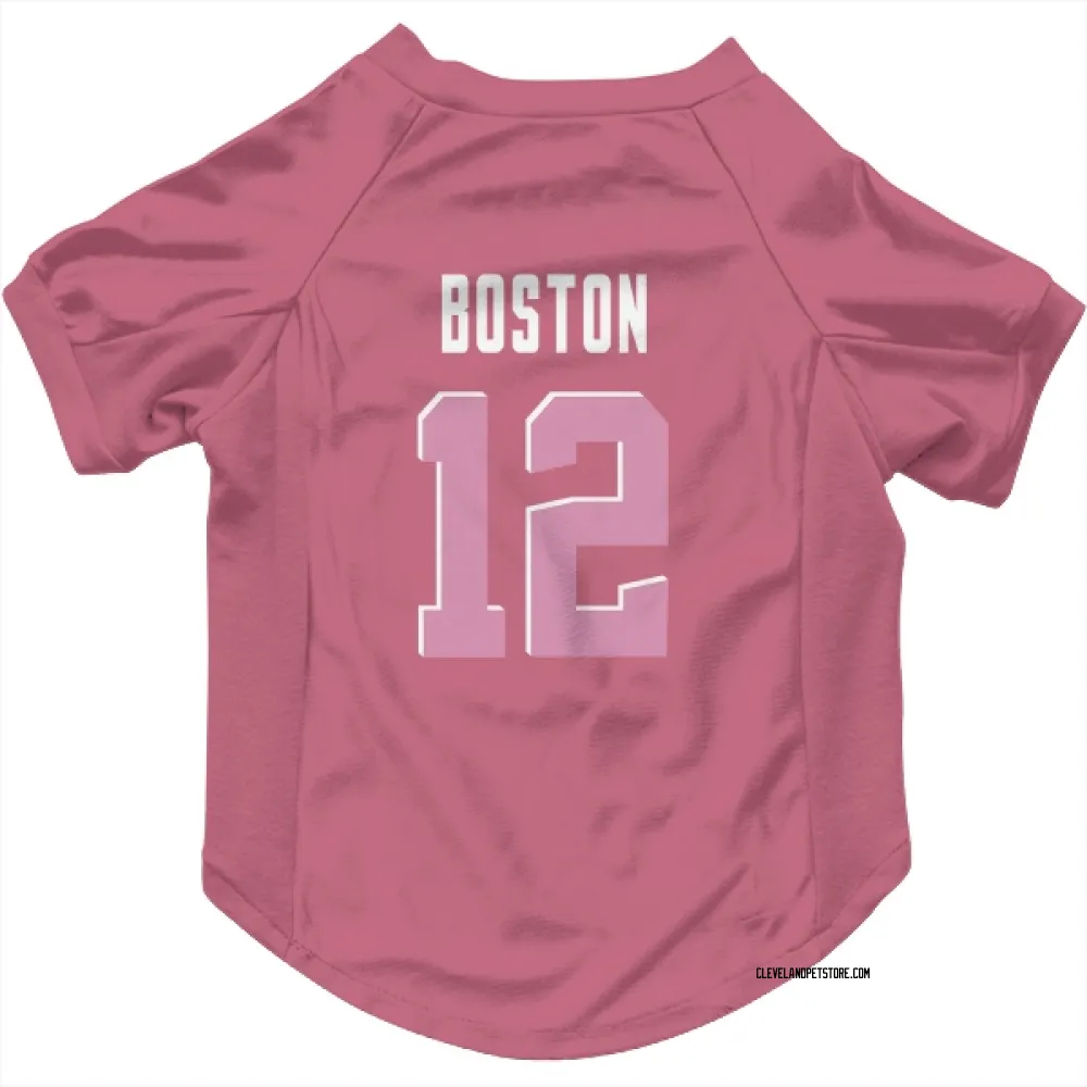 Cleveland Browns Denzel Boston Pink Pet Jersey for Dog & Cat