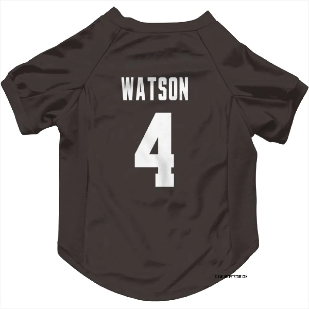 Cleveland Browns Deshaun Watson Brown Pet Jersey for Dog & Cat