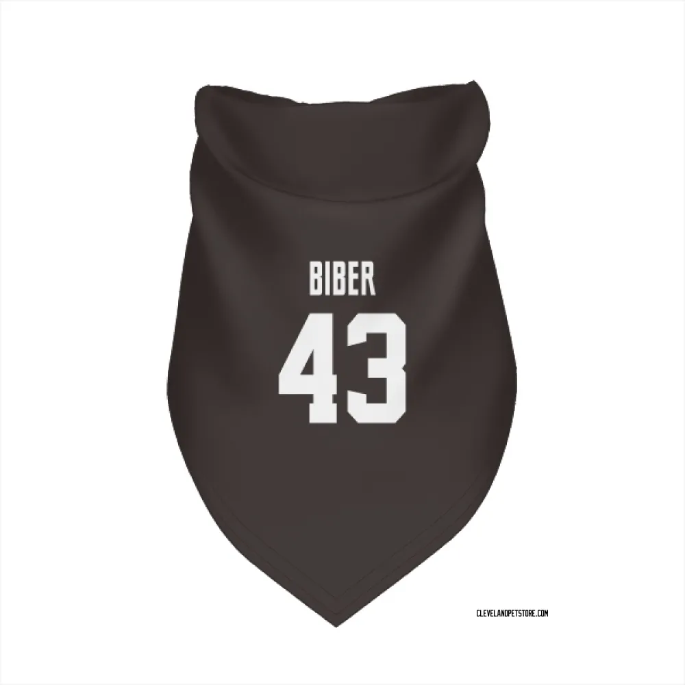Cleveland Browns Drew Biber Brown Pet Bandana for Dog & Cat