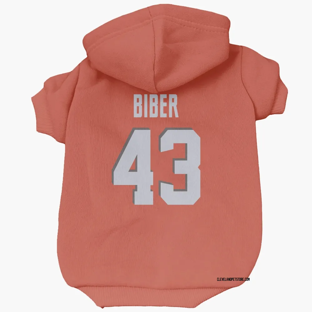 Cleveland Browns Drew Biber Orange Pet Hoodie for Dog & Cat