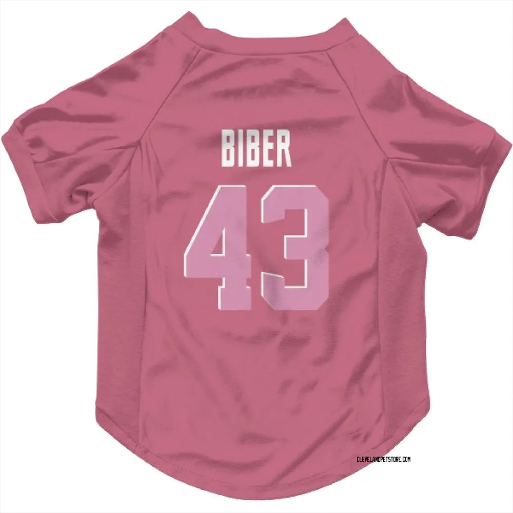 Cleveland Browns Drew Biber Pink Pet Jersey for Dog & Cat