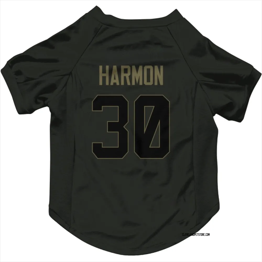 Cleveland Browns Duron Harmon Black Service Pet Jersey for Dog & Cat