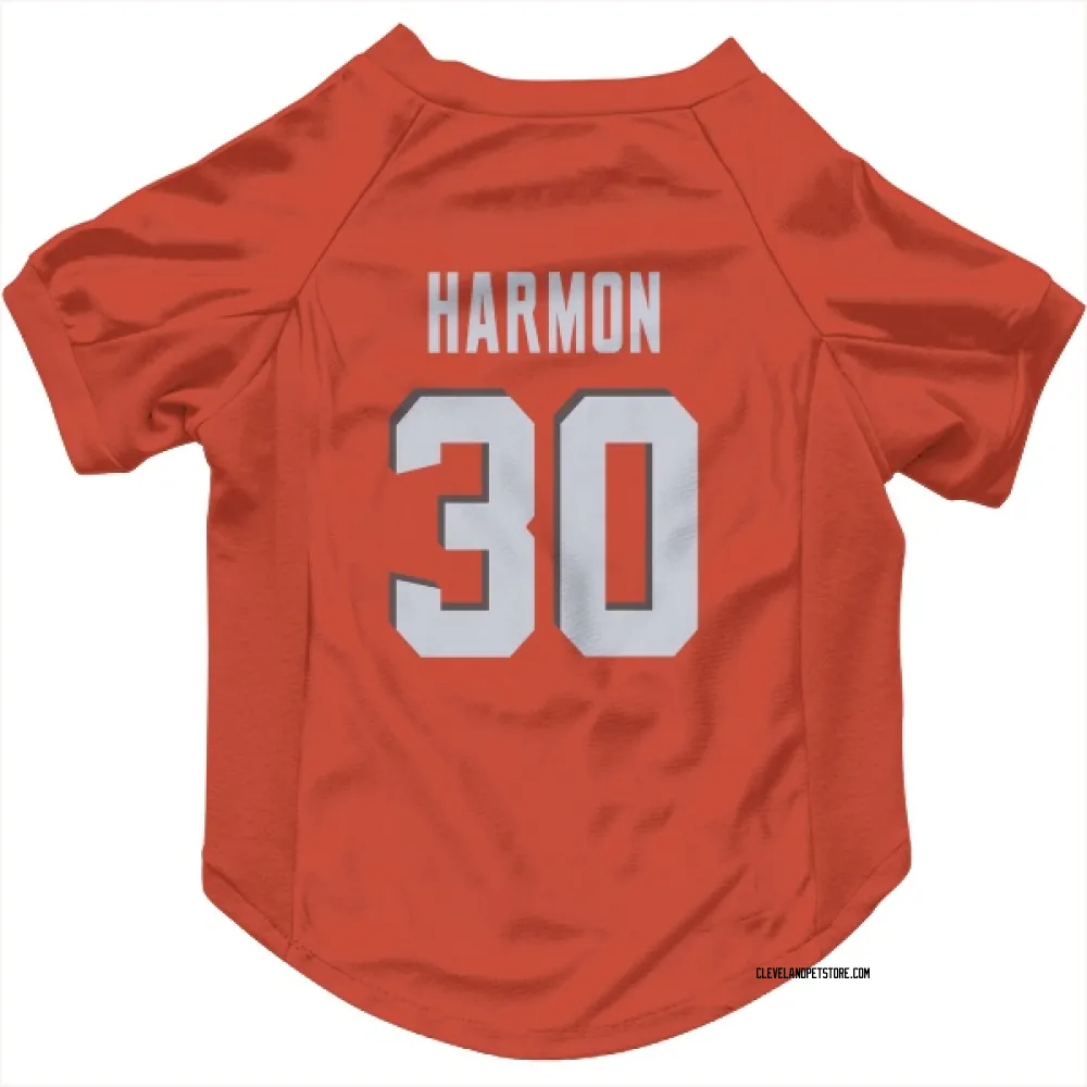 Cleveland Browns Duron Harmon Orange Pet Jersey for Dog & Cat