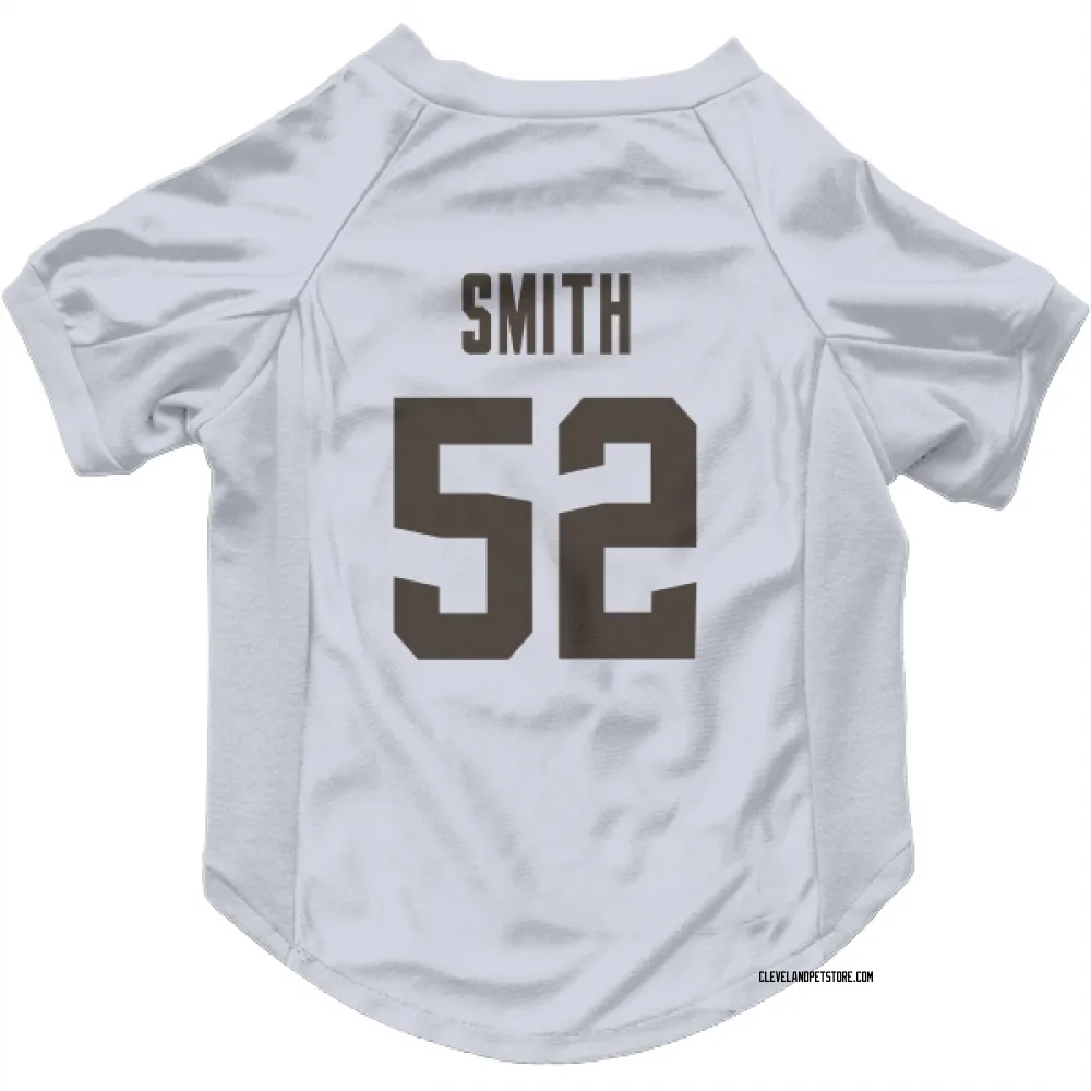 Cleveland Browns Elerson G. Smith White Pet Jersey for Dog & Cat