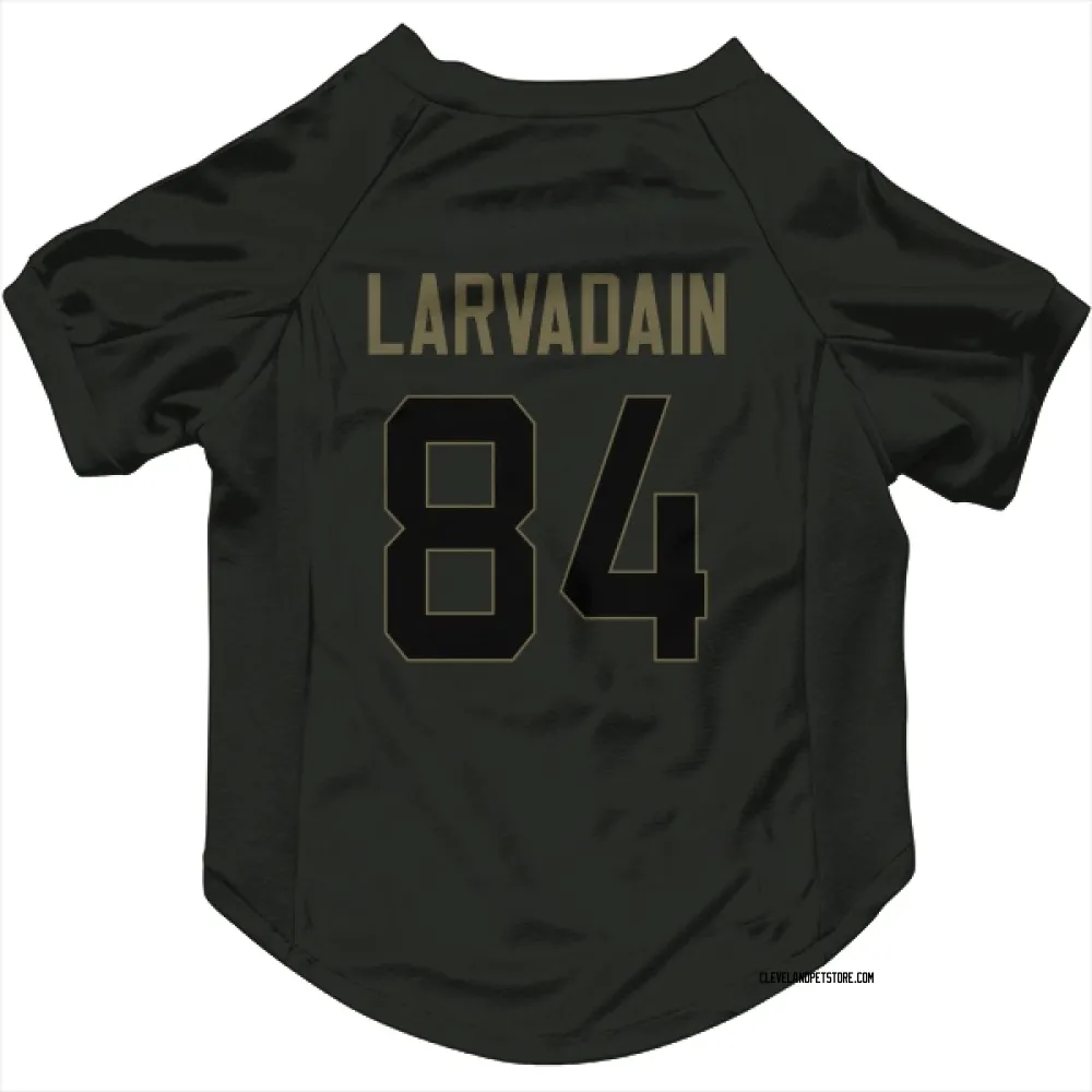 Cleveland Browns Gage Larvadain Black Service Pet Jersey for Dog & Cat