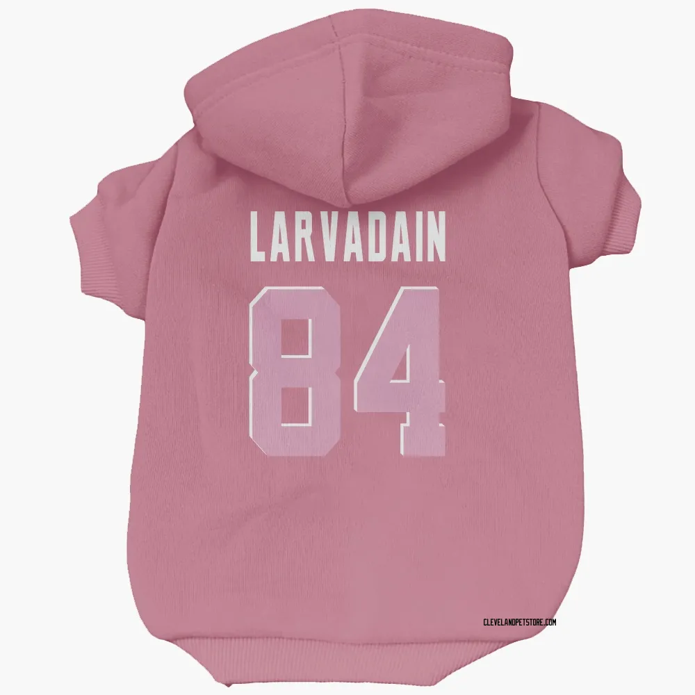 Cleveland Browns Gage Larvadain Pink Pet Hoodie for Dog & Cat